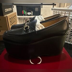 Authentic Gucci Platform Loafers